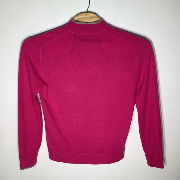 Greyson Mens Sebonack Cashmere Wool Blend 1/4 Zip Golf Pullover Size Medium NWT - Picture 3 of 8